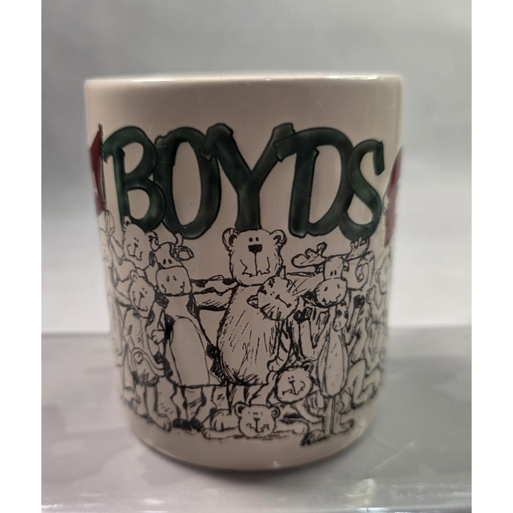 Boyds Bears Coffee Mug 25th Anniversary 1979-2004 The Boyd's Collection Ltd EC